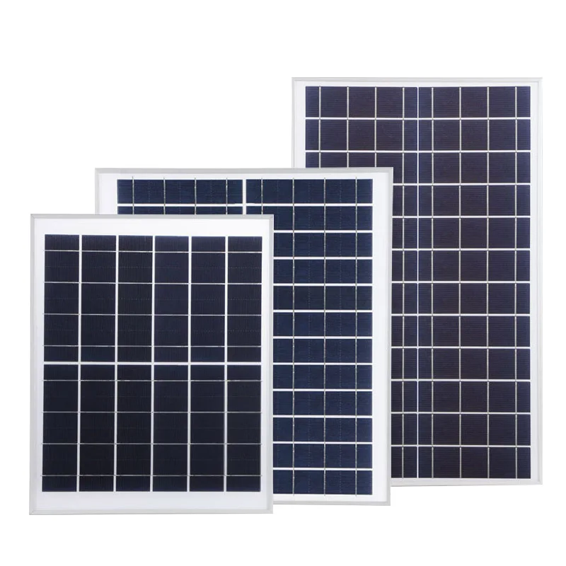 

6v/3w 6w10w Solar Panel Rechargeable Photovoltaic Panel Polysilicon for solar Street Lights Outdoor Camping